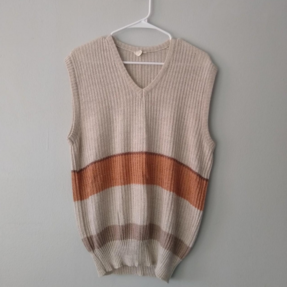 Vintage Knit Sweater Vest